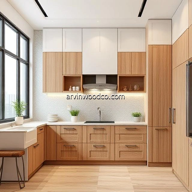 آروین چوب خدمات کابینت سازی کابینت آشپزخانه در مشهد ملک آباد