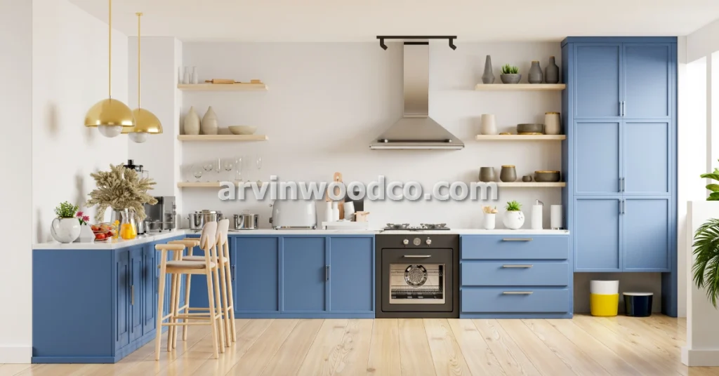 آروین چوب طراحی و اجرای کابینت کلاسیک در مشهد